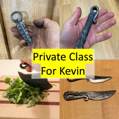 Private one-on-one  class for Kevin